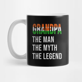 Grand Father Nigerien Grandpa The Man The Myth The Legend - Gift for Nigerien Dad With Roots From  Niger Mug